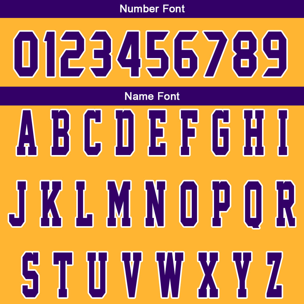 Custom Yellow Purple Reversible Basketball Suit for Adults and Kids Personalized Jersey