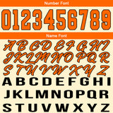 Custom Cream Orange Basketball Jersey for Men Women Adult Youth Stitched Name Number Logo