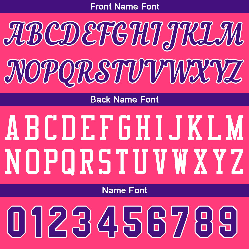 Custom Pink-Purple Basketball Jersey for Men Women Adult Youth Stitched Name Number Logo