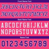 Custom Pink-Purple Basketball Jersey for Men Women Adult Youth Stitched Name Number Logo