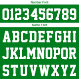 Custom Green Short Sleeve Hoodies for Men Women Shirts with Hoods Printed Name Logo