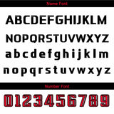 Custom White Black Red Basketball Jersey Uniform Suit Printed Your Logo Name Number