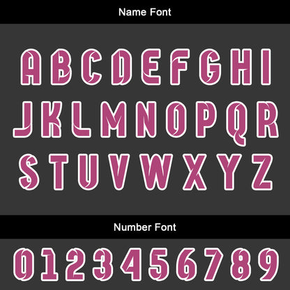 Custom Pink Red Basketball Jersey Uniform Suit Printed Your Logo Name Number