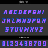 Custom Blue Violet Basketball Jersey Uniform Suit Printed Your Logo Name Number