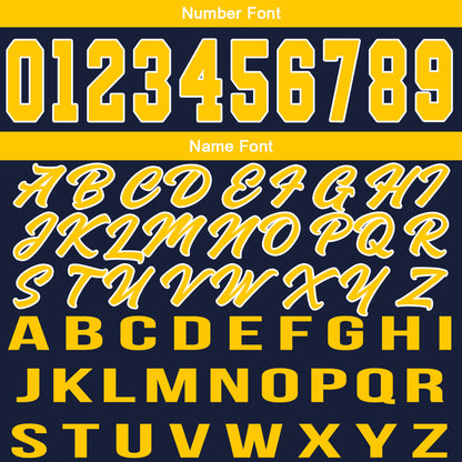 Custom Navy Yellow Basketball Jersey for Men Women Adult Youth Stitched Name Number Logo