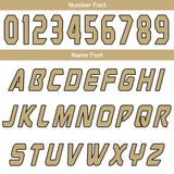 Custom White Brown Basketball Jersey Uniform Suit Printed Your Logo Name Number