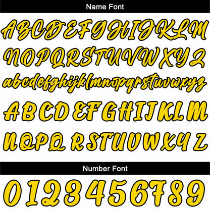 Custom Yellow Button Down Baseball Jersey for Men Women Adult Youth Print Name Number Logo