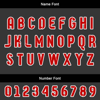 Custom Black Red Basketball Jersey Uniform Suit Printed Your Logo Name Number