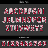 Custom Red Basketball Jersey Uniform Suit Printed Your Logo Name Number