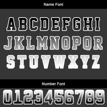 Custom Black Gray Soccer Uniform Jersey Kids Adults Personalized Set Jersey Shirt
