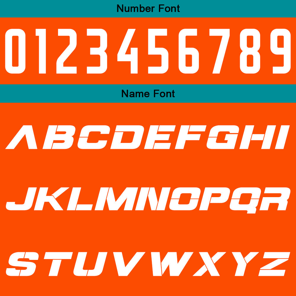 Custom Orange Green Reversible Basketball Suit for Adults and Kids Personalized Jersey