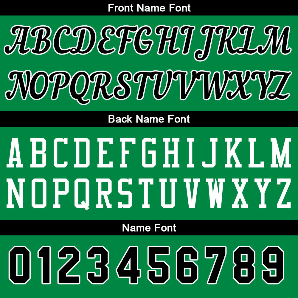 Custom Kelly Green Black Basketball Jersey for Men Women Adult Youth Stitched Name Number Logo