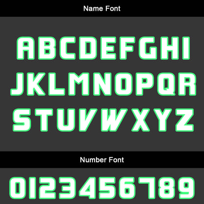 Custom Black Green Basketball Jersey Uniform Suit Printed Your Logo Name Number