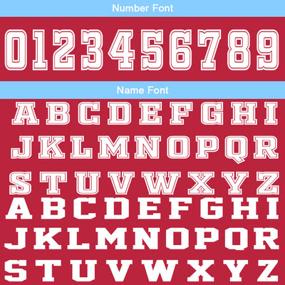Custom Red Blue Basketball Jersey Uniform Suit Printed Your Logo Name Number