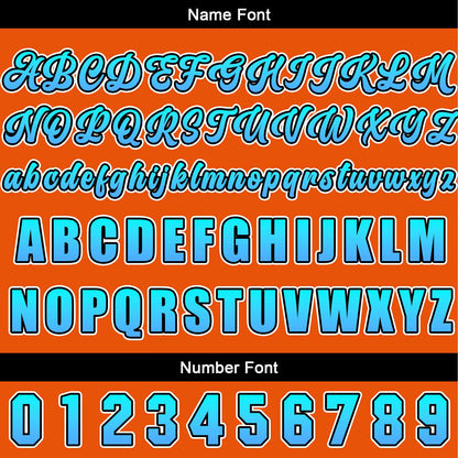 Custom Orange Button Down Baseball Jersey for Men Women Adult Youth Print Name Number Logo
