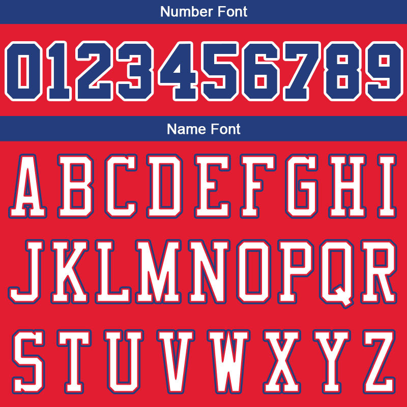 Custom Stitched Basketball Jersey for Men, Women And Kids Red-White-Royal