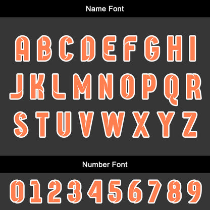 Custom Blue Orange Basketball Jersey Uniform Suit Printed Your Logo Name Number