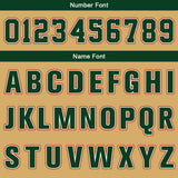 Custom Light Brown Green White Red Basketball Jersey Uniform Suit Printed Your Logo Name Number