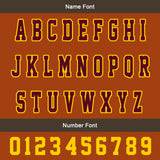 Custom Dull Orange Brown Varsity Jackets for Men Women Youth Personalized Letterman Jackets
