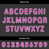 Custom Rose Purple Basketball Jersey Uniform Suit Printed Your Logo Name Number