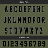 Custom Black Olive Green Varsity Jackets for Men Women Youth Personalized Letterman Jackets