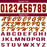 Custom White Burgundy Basketball Jersey for Men Women Adult Youth Stitched Name Number Logo