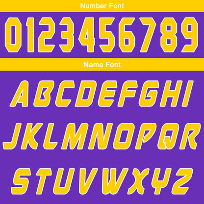 Custom Purple Yellow Basketball Jersey Uniform Suit Printed Your Logo Name Number