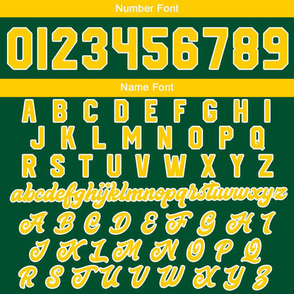 Custom Green Yellow Varsity Jackets for Men Women Youth Personalized Letterman Jackets