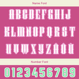 Custom Pink Green Letterman Varsity Jacket Personalized Embroidery Printing