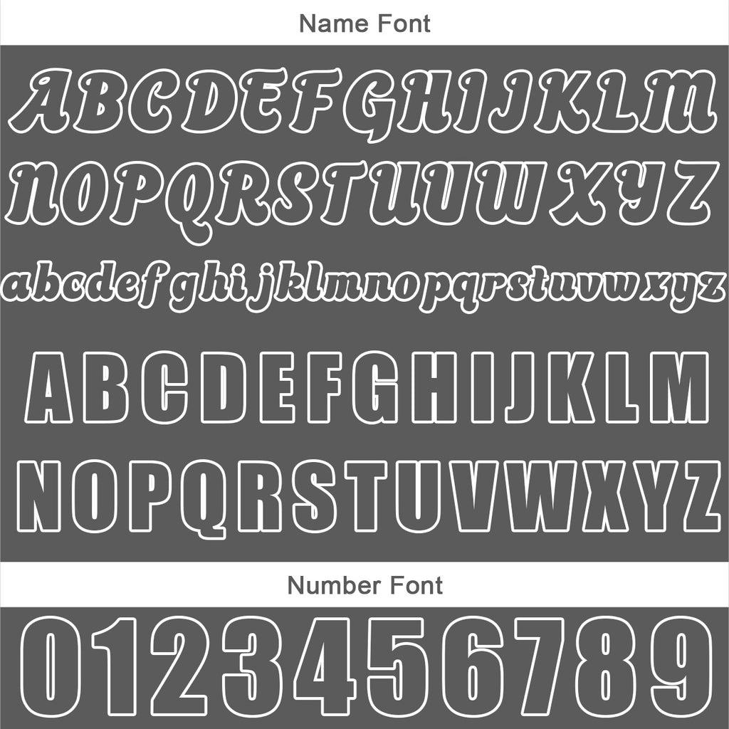 Custom Grey Baseball Jersey Print Personalized Name, Number and Logo