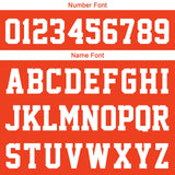 Custom Orange Short Sleeve Hoodies for Men Women Shirts with Hoods Printed Name Logo