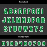 Custom Green Uniform Jersey Kids Adults Personalized Set Jersey Shirt