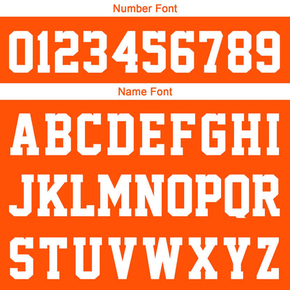 Custom Orange Short Sleeve Hoodies for Men Women Shirts with Hoods Printed Name Logo