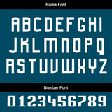 Custom Blue Silver Uniform Jersey Kids Adults Personalized Set Jersey Shirt