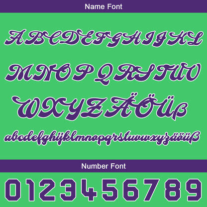 Custom Green Yellow Baseball Jersey Personalized Gradient Team Uniforms Shirt with Name Number
