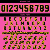 Custom Pink Yellow Black Varsity Jackets for Men Women Youth Personalized Letterman Jackets