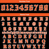 Custom Orange Varsity Jackets for Men Women Youth Personalized Letterman Jackets