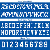 Custom Royal-White Basketball Jersey for Men Women Adult Youth Stitched Name Number Logo