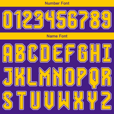 Custom Purple White Yellow Basketball Jersey Uniform Suit Printed Your Logo Name Number