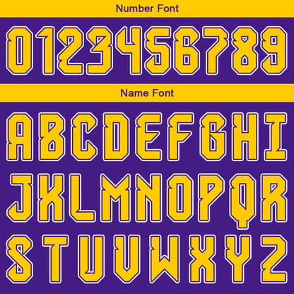 Custom Purple White Yellow Basketball Jersey Uniform Suit Printed Your Logo Name Number