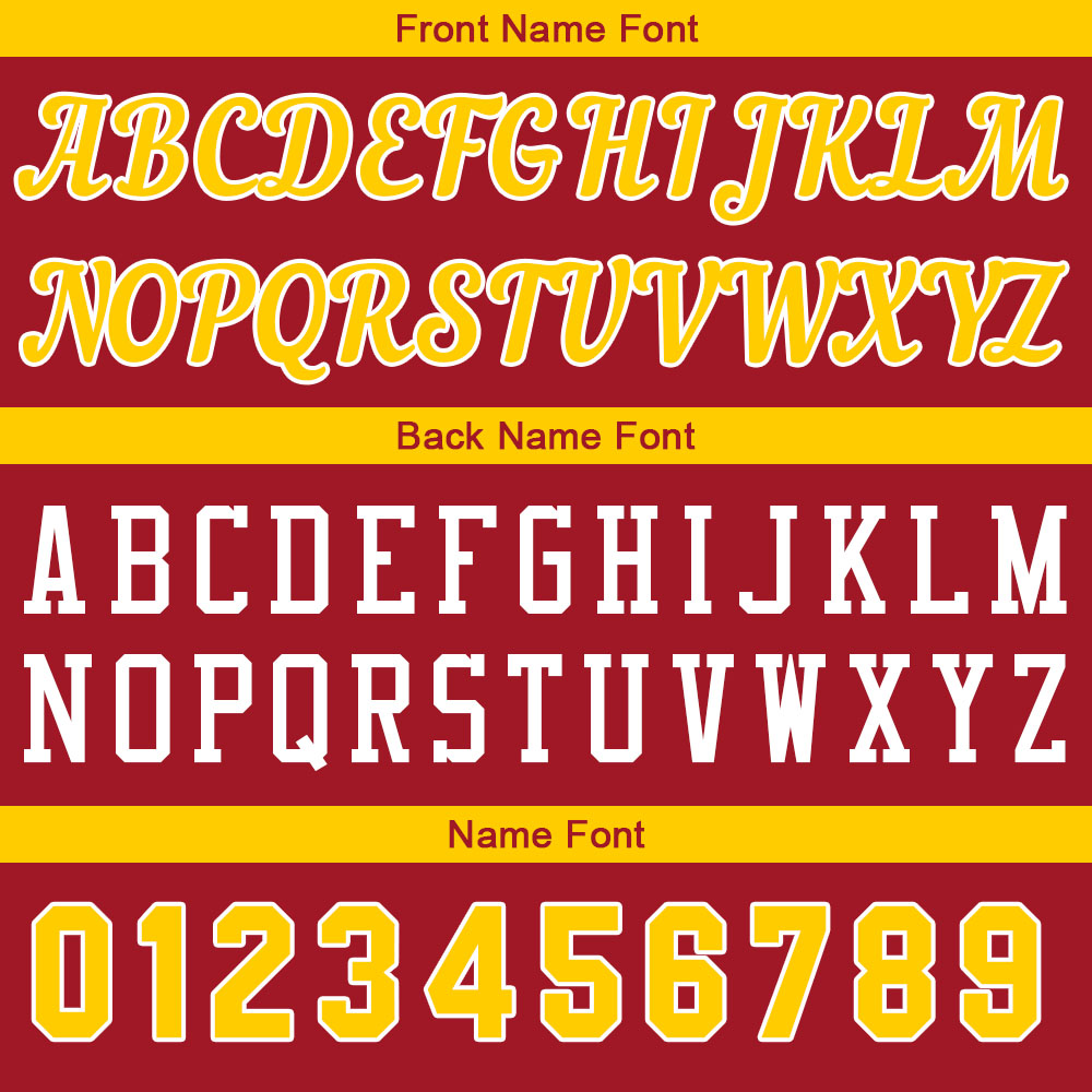 Custom Burgundy Yellow Basketball Jersey for Men Women Adult Youth Stitched Name Number Logo