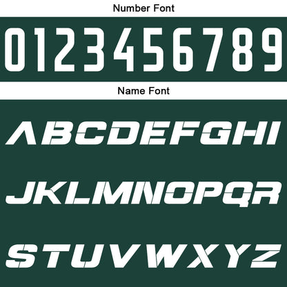 Custom Green White Reversible Basketball Suit for Adults and Kids Personalized Jersey