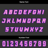 Custom Purple Pink Basketball Jersey Uniform Suit Printed Your Logo Name Number