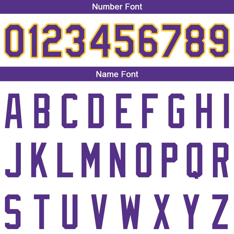 Custom Stitched Basketball Jersey for Men, Women And Kids White-Yellow-Purple