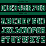 Custom Green Orange Varsity Jackets for Men Women Youth Personalized Letterman Jackets