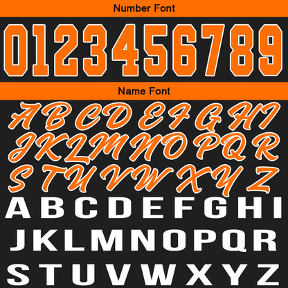 Custom Black Orange Basketball Jersey for Men Women Adult Youth Stitched Name Number Logo