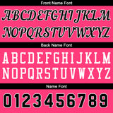 Custom Pink-Black Basketball Jersey for Men Women Adult Youth Stitched Name Number Logo