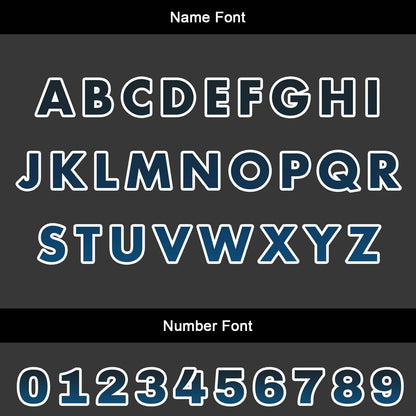 Custom Dark Blue Basketball Jersey Uniform Suit Printed Your Logo Name Number
