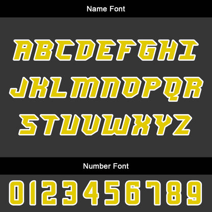 Custom Yellow Basketball Jersey Uniform Suit Printed Your Logo Name Number