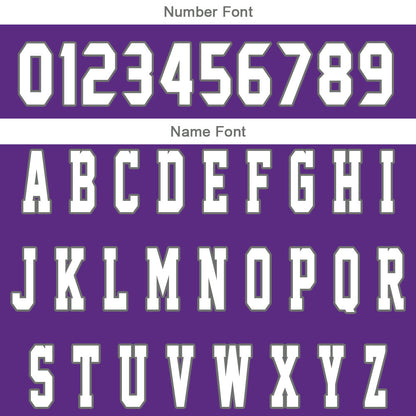 Custom Purple Grey Reversible Basketball Suit for Adults and Kids Personalized Jersey